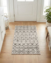 Geo Garden Lattice Collection Area Rug -  Andalusia Rectangle Ivory  lifestyle 51