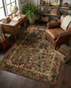 Neptune Elegance Collection Area Rug -  Galatea (Green) Rectangle Green  lifestyle 17