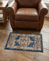 Eden Oasis Collection Area Rug -  Refuge (Blue) Rectangle Blue  lifestyle 17