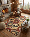 Frontier Trails Collection Area Rug -  Mesa Rectangle Multi  lifestyle 9