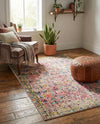 Sierra Collection Area Rug -  Shasta Rectangle Pink  lifestyle 8