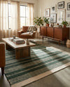 Marina Collection Area Rug - Marina Rectangle Hunter Green  lifestyle 46