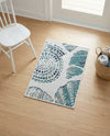 Seaside Haven Rugs Collection Area Rug -  Saltwater Rectangle Ivory  lifestyle 48