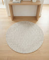 Urban Terrace Collection Area Rug -  Chelsea (Gray) Round Gray  lifestyle 28