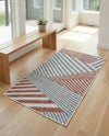 Urban Oasis Rugs Collection Area Rug -  Boardwalk Rectangle Blue  lifestyle 43
