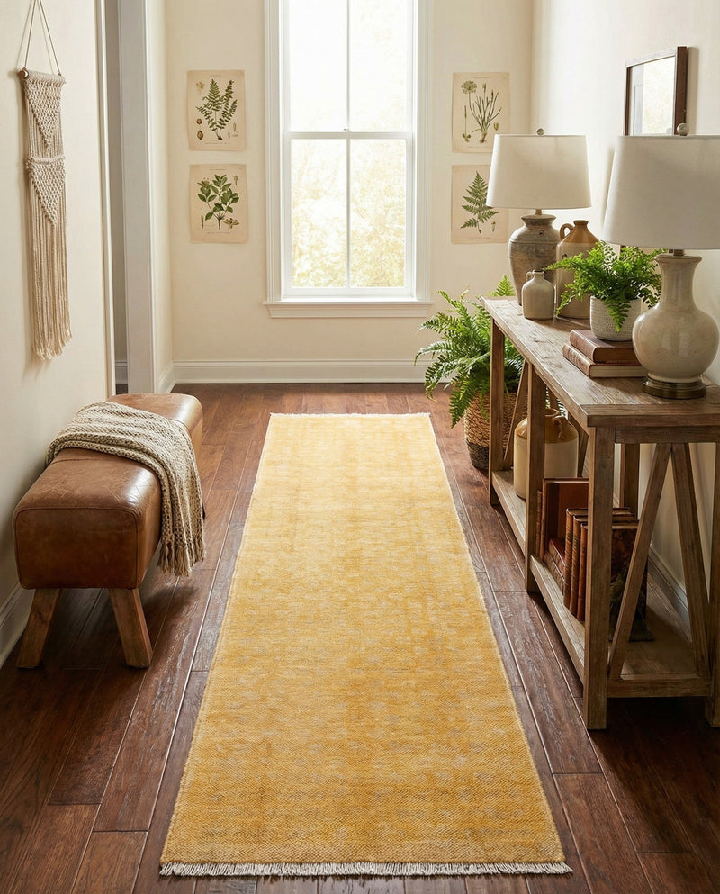 Bazaar Chic Collection Area Rug - Marrakech Runner Yellow  lifestyle 49