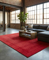 Soho Elegance Collection Area Rug - Chelsea (Burgundy) Rectangle Burgundy  lifestyle 15