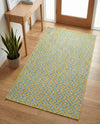 Urban Oasis Rugs Collection Area Rug -  Rooftop (Yellow and Aqua) Rectangle Yellow and Aqua  lifestyle 23