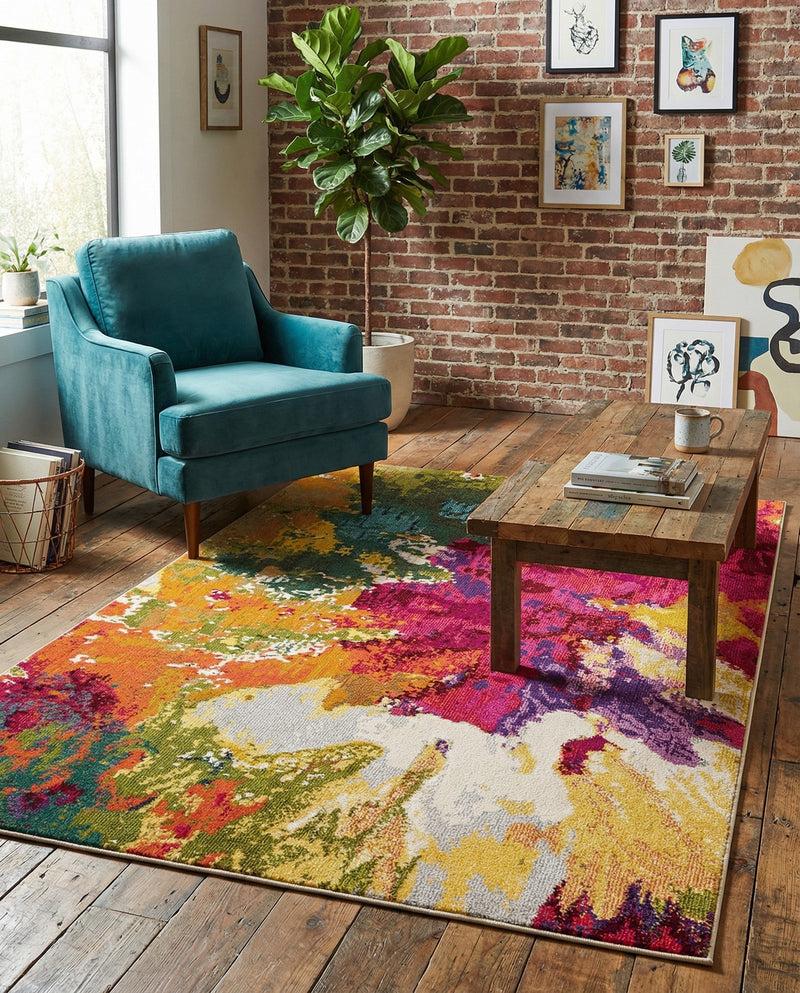 Marrakesh Elegance Collection Area Rug -  Palais Rectangle Multi  lifestyle 12