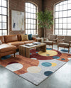 Aegean Elegance Washables Collection Area Rug -  Crete Rectangle Multi  lifestyle 19