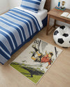 Wonder Tykes Collection Area Rug -  Mirage Rectangle Gray  lifestyle 4