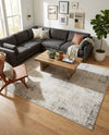 Aegean Elegance Collection Area Rug -  Ithaca Rectangle Gray  lifestyle 38