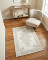 Sanctuary Retreat Collection Area Rug - Haven Rectangle Snow White  lifestyle 13