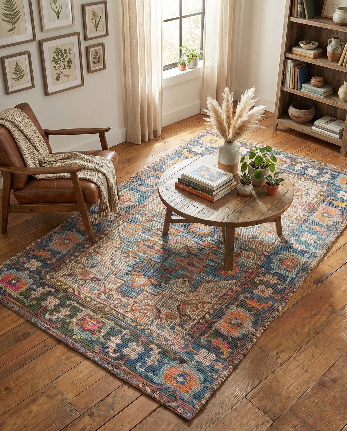 Savannah Threads Collection Area Rug -  Atacama Rectangle Multi  lifestyle 10