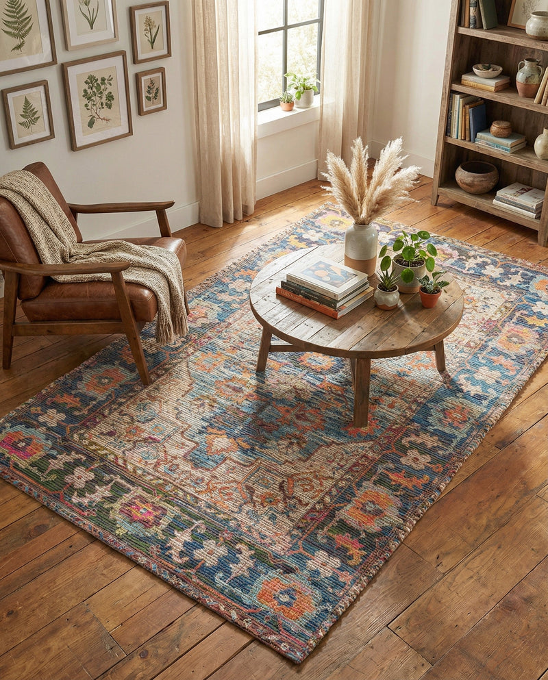 Savannah Threads Collection Area Rug -  Atacama Rectangle Multi  lifestyle 10