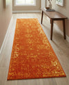 Riviera Elegance Collection Area Rug - Antibes (Orange) Runner Orange  lifestyle 65