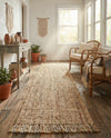Savannah Jute Collection Area Rug - Tahoe Runner Natural  lifestyle 51