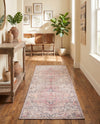 Vintage Memories Collection Area Rug - Echoes Runner Beige pink  lifestyle 66