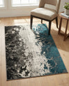 Seville Elegance Collection Area Rug -  Granada Rectangle Gray  lifestyle 6