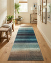 Marrakesh Elegance Collection Area Rug -  Agadir Runner Blue  lifestyle 52
