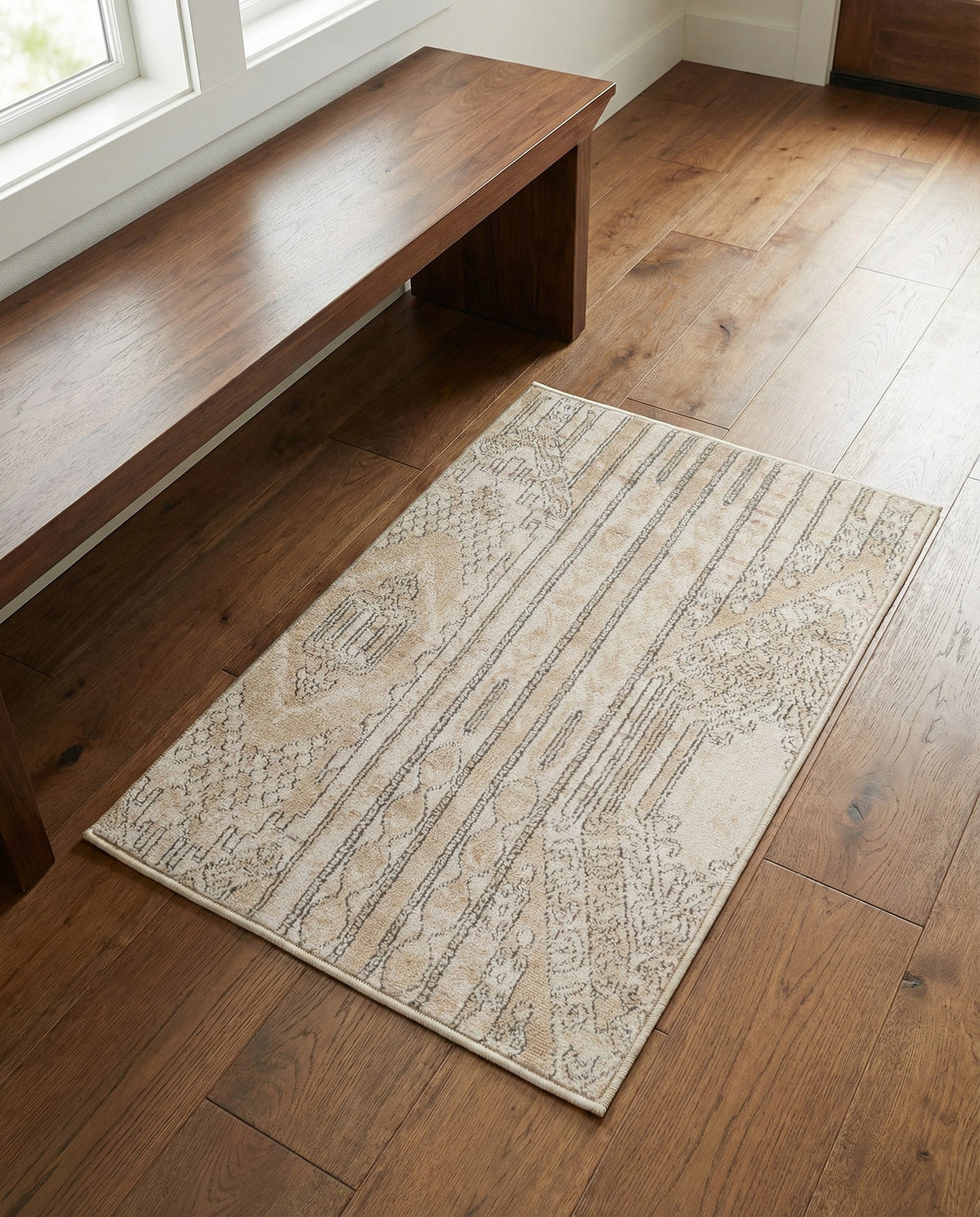 Cascade Range Collection Area Rug - Hood (Ivory) Rectangle Ivory  lifestyle 31