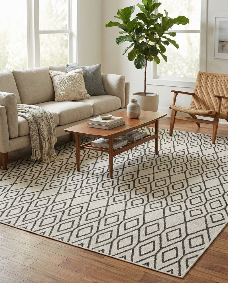Urban Oasis Rugs Collection Area Rug -  Boulevard (Ivory) Rectangle Ivory  lifestyle 19