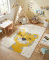 Wonder Tykes Collection Area Rug -  Rainbow Rectangle Ivory  lifestyle 12