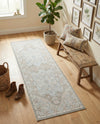 Savannah Series Collection Area Rug - Charleston (Cloud Gray) Runner Cloud Gray  lifestyle 72