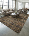 Neptune Elegance Collection Area Rug -  Nereid Rectangle Blue  lifestyle 36