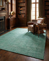 Berkshire Estate Collection Area Rug - Windsor (Green) Rectangle Green  lifestyle 19