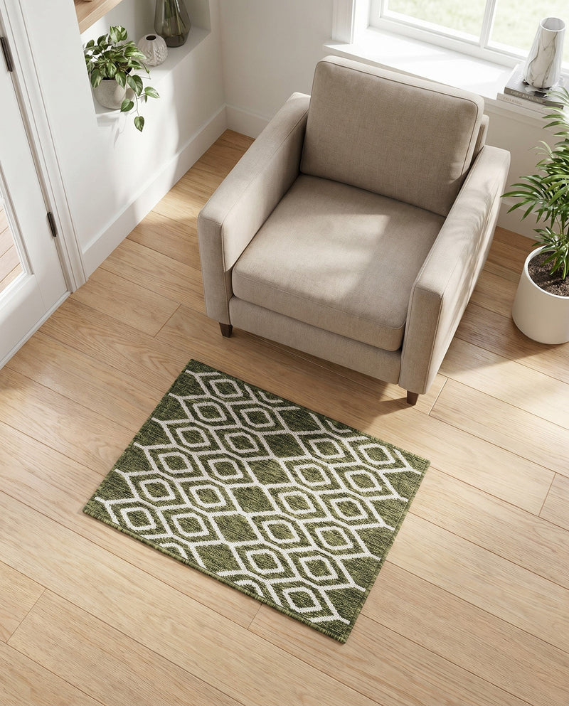 Urban Oasis Rugs Collection Area Rug -  Boulevard (Green) Rectangle Green  lifestyle 11