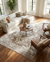 Riviera Elegance Collection Area Rug -  Menton (Beige) Rectangle Beige  lifestyle 37
