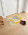 Meadow Breeze Collection Area Rug -  Clover Rectangle Yellow  lifestyle 44
