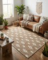 Sienna Collection Area Rug - Umbria Rectangle Caramel and Ivory  lifestyle 65