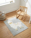 Wonder Tykes Collection Area Rug -  Marvel Rectangle Gray  lifestyle 22