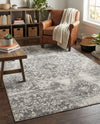 Riviera Elegance Collection Area Rug -  Monaco (Gray) Rectangle Gray  lifestyle 16