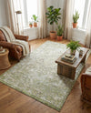 Savannah Soiree Collection Area Rug -  Everglade (Green) Rectangle Green  lifestyle 20