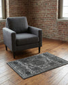Dover Terrace Collection Area Rug -  Lagoon (Dark Gray) Rectangle Dark Gray  lifestyle 8