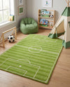 Whimsy Wonders Wool Collection Area Rug -  Reef Rectangle Green  lifestyle 8