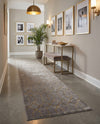 Hollywood Luxe Collection Area Rug - Sunset (Gray Gold) Runner Gray Gold  lifestyle 44