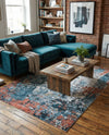 Dresden Elegance Collection Area Rug -  Seiffen Rectangle Multi  lifestyle 13