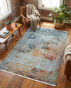 Caribbean Breeze Collection Area Rug -  Yucatan Rectangle Multi  lifestyle 19