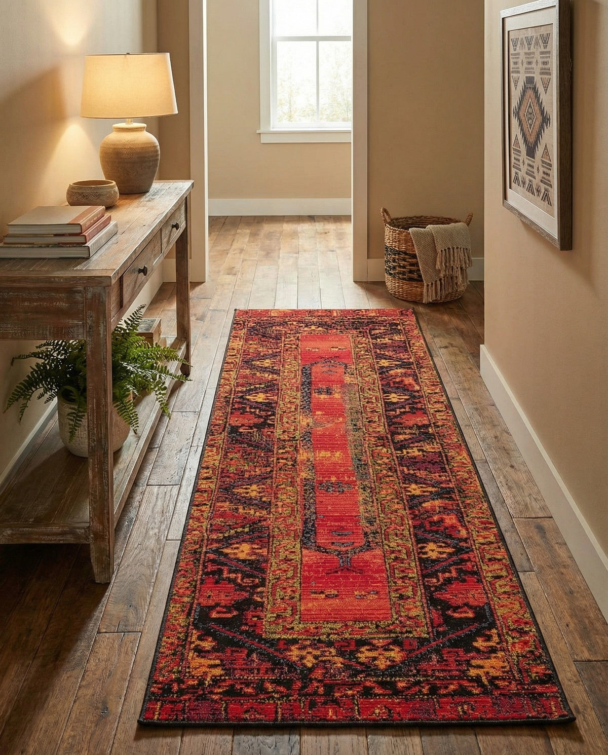 Safari Escape Rugs Collection Area Rug - Serengeti Runner Multi  lifestyle 149