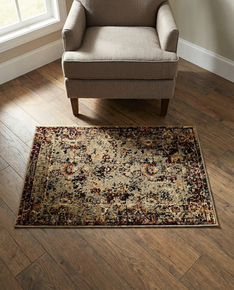 Neptune Elegance Collection Area Rug -  Galatea (Green) Rectangle Green  lifestyle 11