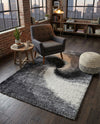 Cozy Haven Shag Collection Area Rug -  Oasis Rectangle Smoke Gray  lifestyle 33