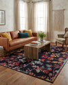 Brighton Terrace Collection Area Rug -  Roedean Rectangle Navy Blue  lifestyle 9