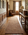 Berkshire Estate Collection Area Rug - Windsor (Cocoa Bean Brown) Runner Cocoa Bean Brown  lifestyle 38