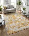 Bloomsbury Elegance Collection Area Rug -  Belgravia Rectangle Yellow  lifestyle 44