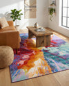 Urban Terrace Collection Area Rug -  Laneway Rectangle Multi  lifestyle 23