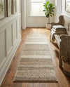 Sienna Collection Area Rug -  Amalfi Runner Cloud Gray  lifestyle 59